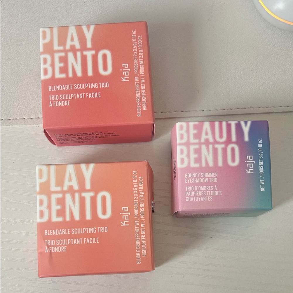 NIB Kaja Play Beauty Bento Trios